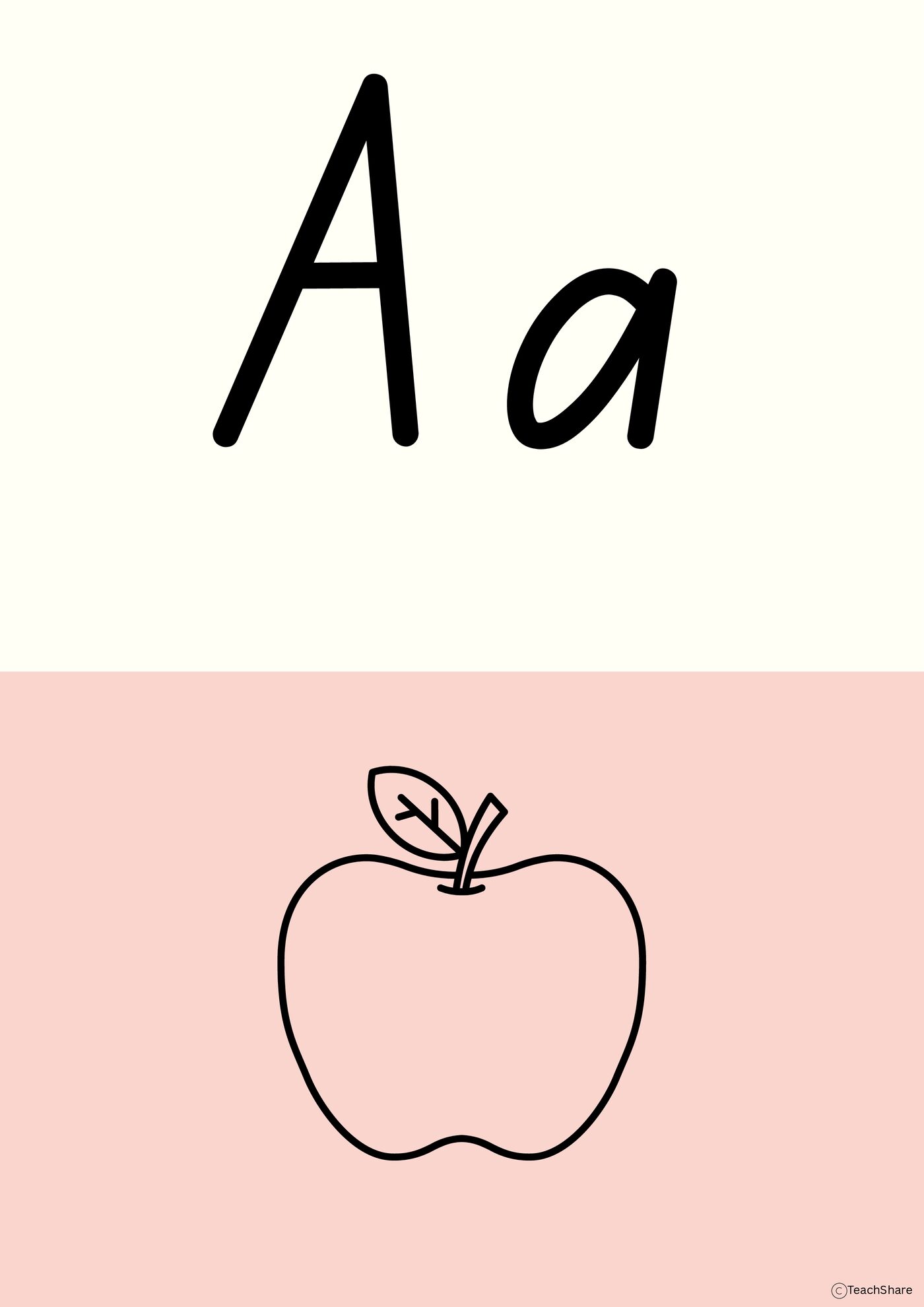 Alphabet Display Posters- pastel colours and illustration style